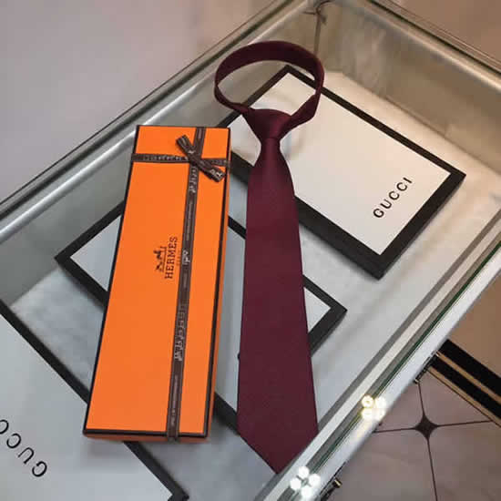 Classic Men Business Luxury Tie Replica Top Quality Hermes Ties 22